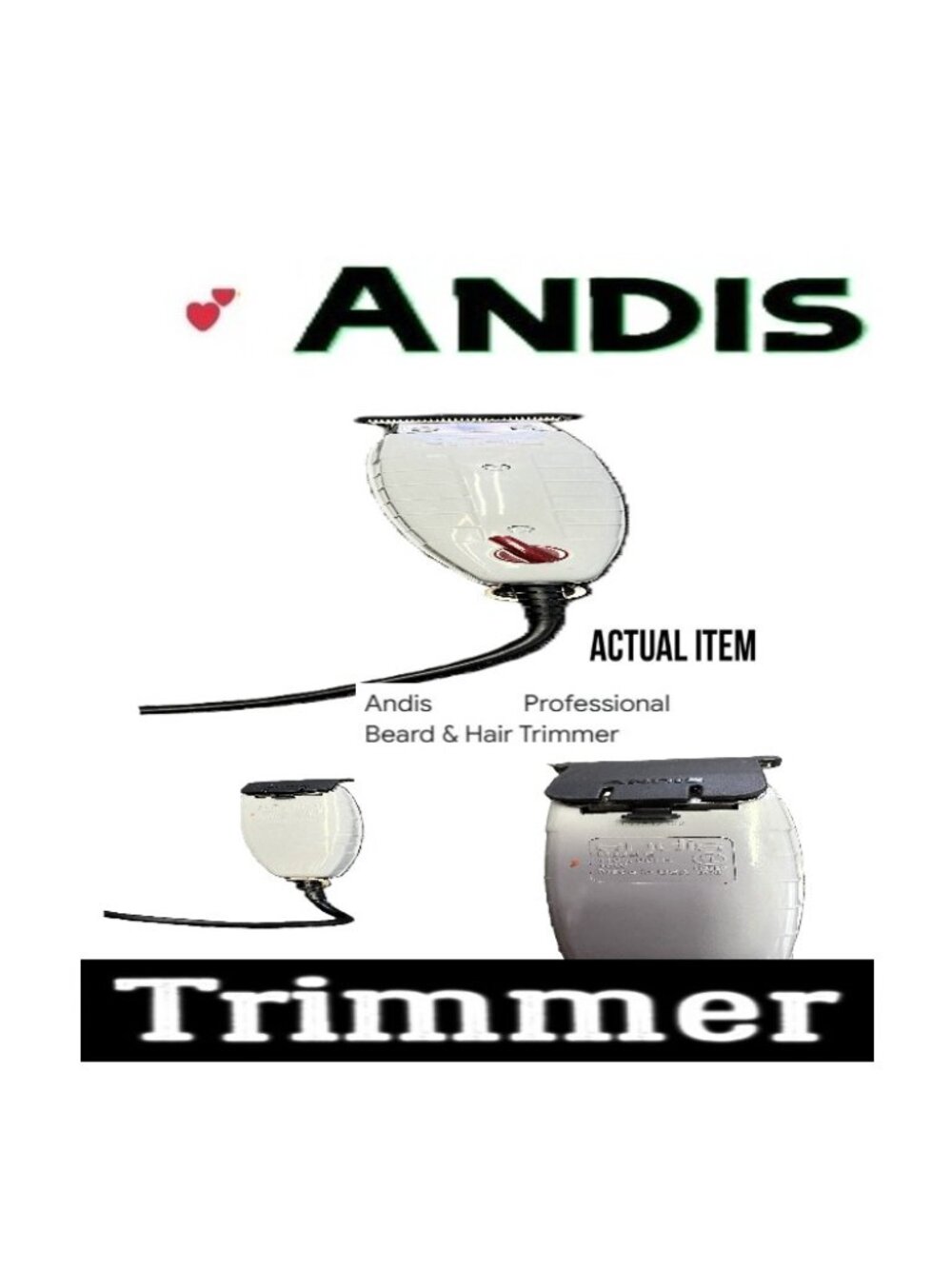 🛑 ANDIS 🆒 Professional ➕ TRIMMER Beard Hair CLIPPER Personal Style 💸 BUY NOW❗